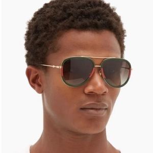 NEW GUCCI GG0062S 003 UNISEX AVITOR SUNGLASSES GUCCI GG 0062S 003